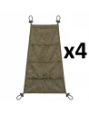 Комплект органайзери за ъглите Mivardi Shelter Base Camp - wall organizer set (4 pcs)  - Палатки и аксесоари  - Mivardi
