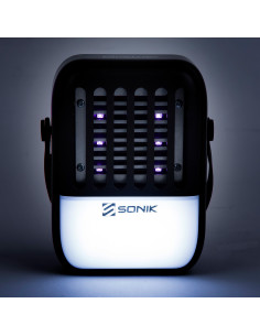 Sonik GIZMO BUG ZAPPER AND BIVVY LIGHT соларна лампа против комари  - Челници и лампи  - Sonik Sports 2