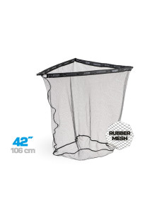 ZFISH Rubber Core Landing Net 42 гумирана глава за кеп с калъф  - Кепове и аксесоари  - Zfish