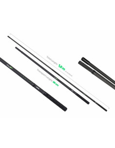 ZFISH Vortex Landing Net Handle 1.8m 2 части дръжка за кеп  - Кепове и аксесоари  - Zfish 2