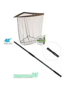 Кеп с телескопична дръжка 2m ZFISH Transformer 2m Gripnet Landing Net 42  - Кепове и аксесоари  - Zfish