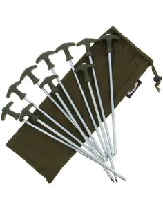 NGT Bivvy Pegs 30cm 10бр. колчета за палатка  - Палатки и аксесоари  - NGT