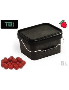 Кофа 2.5kg протеинови топчета TB Baits Strawberry  - Протеинови топчета  - TB Baits