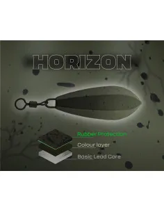 ZFISH Lead Horizon гумирано шаранджийско олово с вирбел  - Принадлежности за монтаж  - Zfish 2