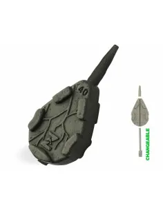ZFISH Lead Gripper In-line гумирано шаранджийско инлайн олово грипа  - Принадлежности за монтаж  - Zfish