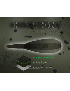 ZFISH Horizon In-line Lead гумирано шаранджийско инлайн олово  - Принадлежности за монтаж  - Zfish 2