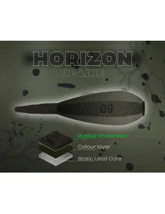 ZFISH Horizon In-line Lead гумирано шаранджийско инлайн олово  - Принадлежности за монтаж  - Zfish 2